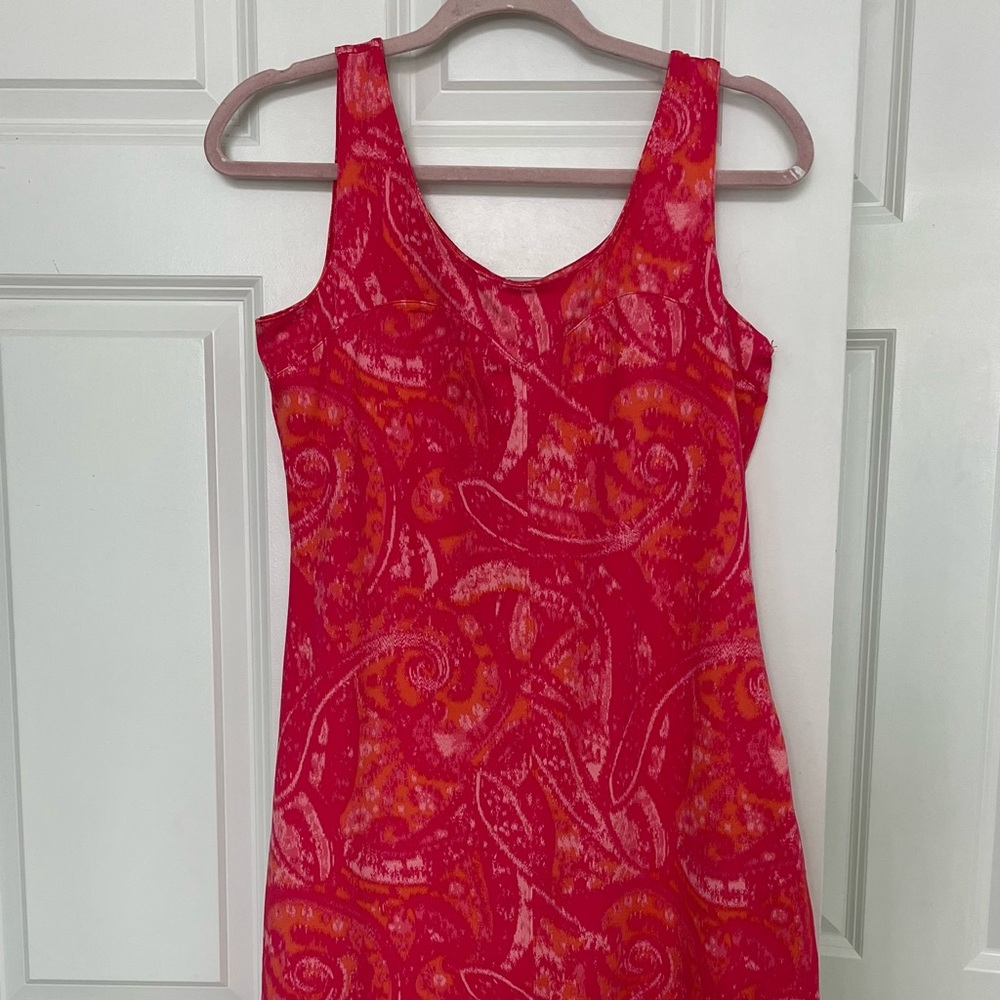 Athleta sundress, pink, medium